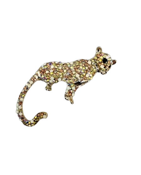 wild cat brooch
